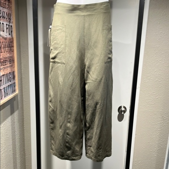 Clara Sun Woo Green Wide Leg Jumpsuit - Picture 1 of 11